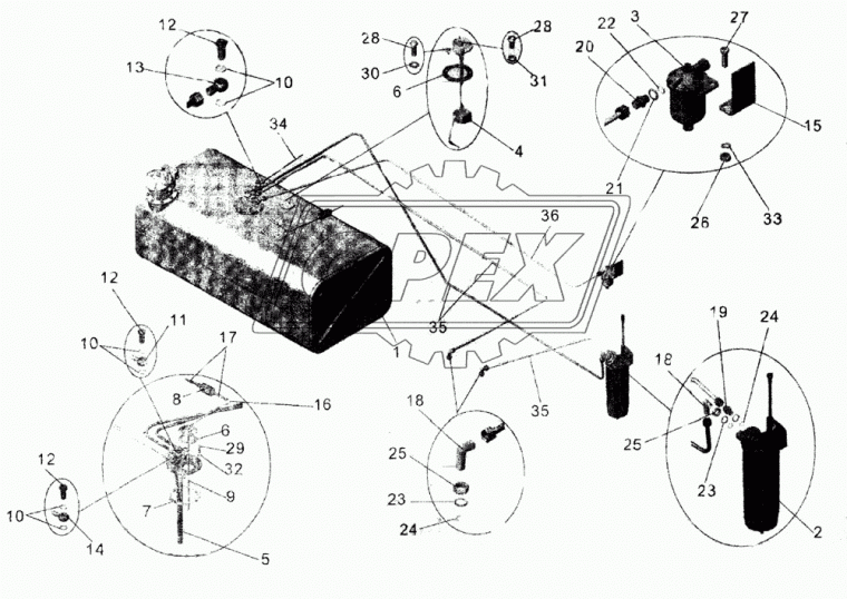 375544 Шайба колпачковая ф16х22х1,5 h=3 бронза с/и МАЗ